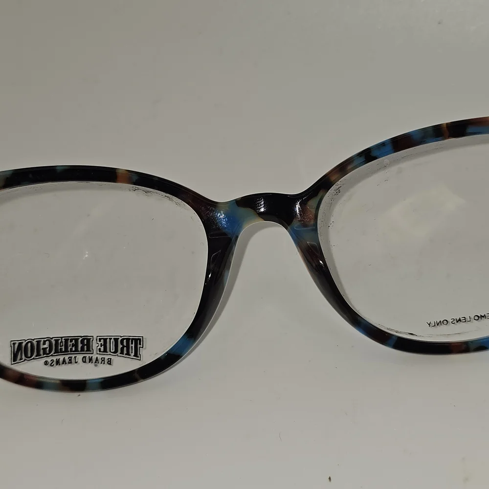 True Religion T016 RX‎ Eyeglasses Blue Tort Frames 52-20-140